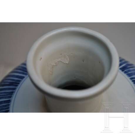 Große blau-weiße Meiping-Vase, China, 20. Jhdt. - Foto 14