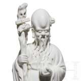 Blanc-de-chine-Figur des Shoulao, China, 20. Jhdt. - фото 5