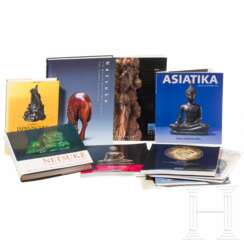 Sammlung Kataloge und Bücher über Asiatika, DE/EN