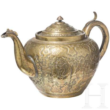 Großer Teekessel, Persien, Kadscharzeit (Qajar), um 1800 - photo 1
