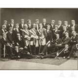 Gruppenfoto einer schlagenden Verbindung, deutsch, um 1900 - фото 3
