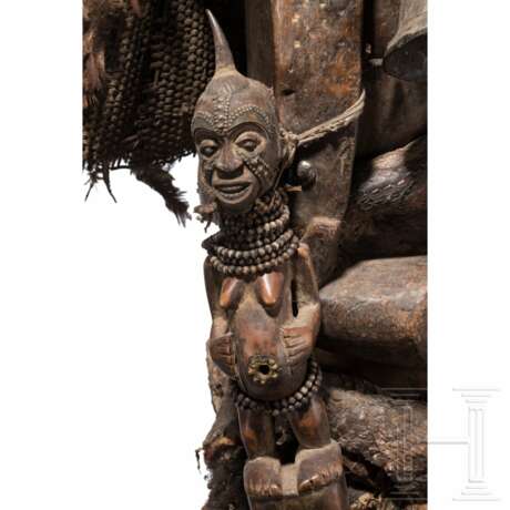 Schwere Kraftfigur der Songye, Kongo - фото 4