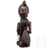 Cihongo-Maske der Chokwe und kleine Songye-"Fetischfigur", Kongo - photo 3