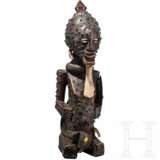 Cihongo-Maske der Chokwe und kleine Songye-"Fetischfigur", Kongo - Foto 7