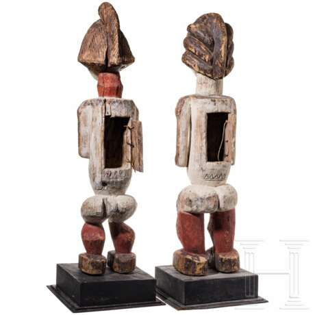 Stehendes Reliquiar-Figurenpaar der Kota (Mbete), Gabun/Kongo - фото 4