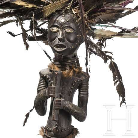 Reliquiarfigur und Reliquiar, Fang Ngumba, Kamerun - photo 7