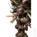 Reliquienfigur mit Federkopfschmuck, Fang-Ngumba, Kamerun, 20. Jhdt. - photo 4