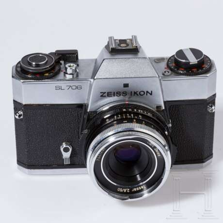 Zeiss Ikon SL 706 mit Carl Zeiss Tessar 50 mm, Skoparex 35 mm, Super-Dynarex 135 mm - Foto 4