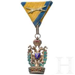 Orden der Eisernen Krone 3. Klasse mit Kriegsdekoration und Widmung von 1917