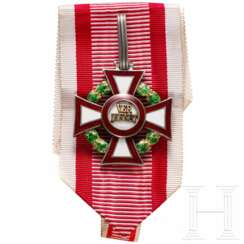 Militärverdienstkreuz 2. Klasse mit Kriegsdekoration und Gravur