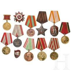 Zwölf Auszeichnungen, Sowjetunion, ab 1942