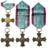 Vier Veteranendenkzeichen für die Feldzüge 1790 - 1812 - photo 2