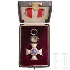 Großherzogtum Hessen - Verdienstorden Philipps des Großmütigen, Silbernes Kreuz mit Krone