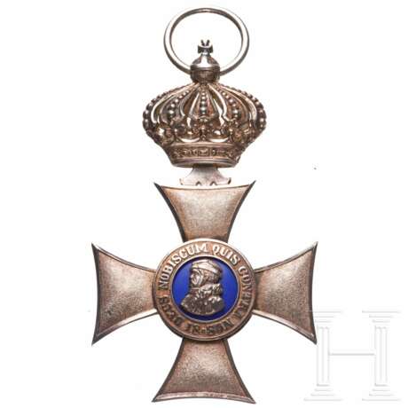 Großherzogtum Hessen - Verdienstorden Philipps des Großmütigen, Silbernes Kreuz mit Krone - photo 2