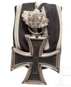 Königreich Preußen. Eisernes Kreuz 1870 2. Klasse mit Jubiläums-Eichenlaub