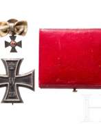 Königreich Preußen. Eisernes Kreuz 1. Klasse 1914 und Miniatur des Roten Adler-Ordens