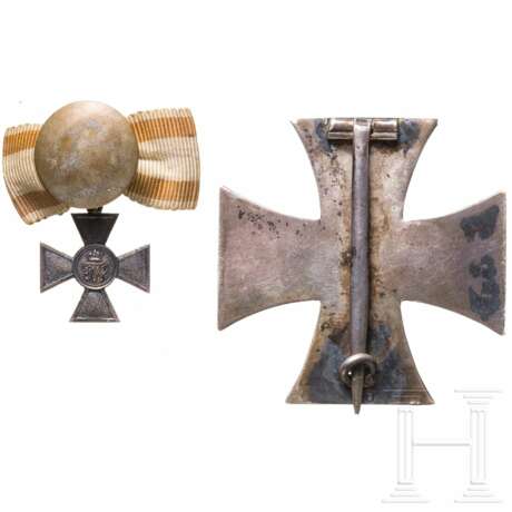 Eisernes Kreuz 1. Klasse 1914 und Miniatur des Roten Adler-Ordens - фото 2