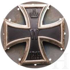Eisernes Kreuz 1914 1. Klasse an Schraubscheibe
