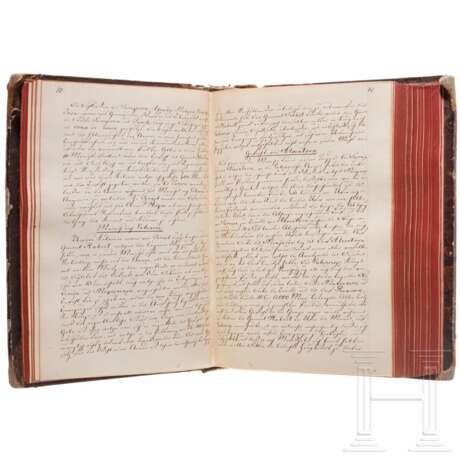 Handschriftliche deutsche Übersetzung der "Memoiren des Marschall Suchet" sowie französische Instruktion, 1. Hälfte 19. Jhdt. - фото 4