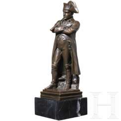 Kaiser Napoleon I. - Bronzestatuette in Uniform