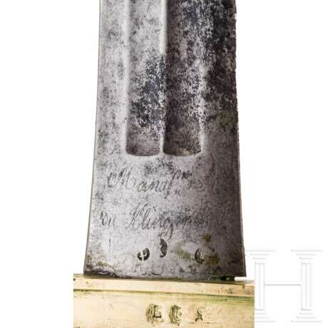 Faschinenmesser M 1816 für Mannschaften der Fußartillerie - Foto 3