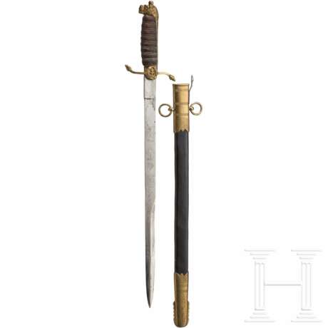 Royal Navy Midshipman's Dirk, 20. Jhdt. - Foto 1