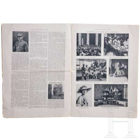 Neun Luftfahrtmagazine, einige mit Caproni-Artikeln, Italien, 1917 - 1919 - фото 8