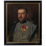 Ernst Hochschartner (1877 - 1947) - Portrait eines Oberleutnants der k.u.k. Armee, datiert 1915 - photo 1