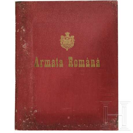 "Armata Romana", Bildband über die rumänische Armee, 1903 - Foto 1