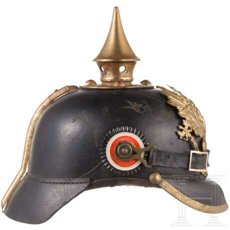 Helm M 1895 für Mannschaften der Hannoverschen Linieninfanterie - Foto 2