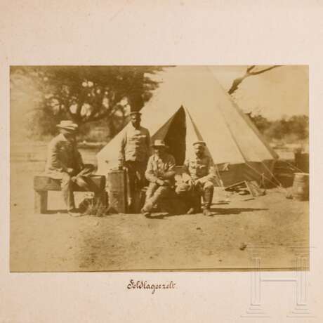 Vier seltene Fotos aus der Zeit des Hererokrieges, um 1904 - Foto 4