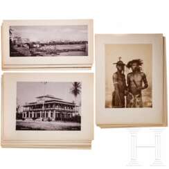 13 großformatige Fotos, Deutsch-Ostafrika, um 1900