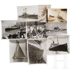 25 großformatige Marinefotos aus dem Archiv des Münchner Pressefotografen Kester, 1. Hälfte 20. Jhdt.
