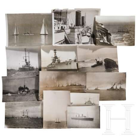 25 großformatige Marinefotos aus dem Archiv des Münchner Pressefotografen Kester, 1. Hälfte 20. Jhdt. - Foto 2