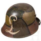 Stahlhelm M 17 mit Tarnanstrich - фото 4