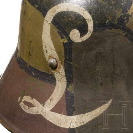 Stahlhelm M 17 mit Tarnanstrich - фото 5