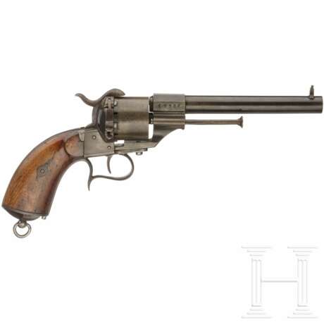 Lefaucheuxrevolver, Orbea Hermanos, Modelo 1860, Eibar, um 1865 - Foto 2