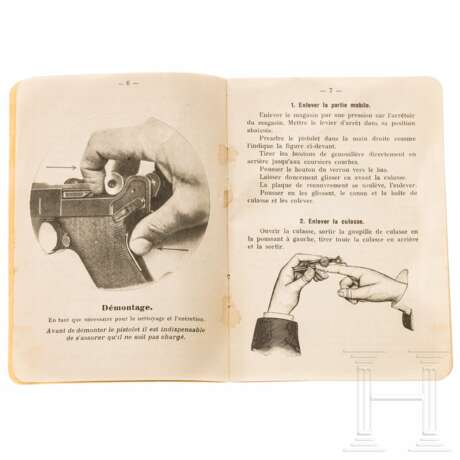 Instruction suisse originale du Pistolet 1900/06 - Foto 2