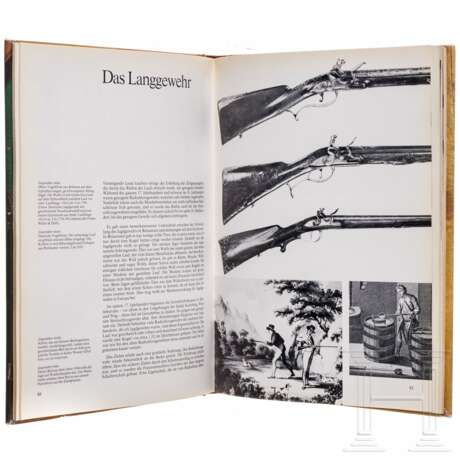 Zehn Bände Waffenliteratur, deutsch, 2. Hälfte 20. Jhdt. - photo 13