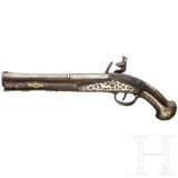 Tromblonpistole, Basararbeit unter Verwendung alter Teile, osmanisch, 20. Jhdt - Foto 2