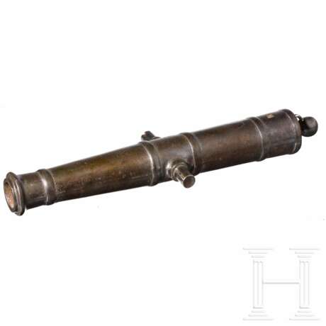Kanonenrohr für ein Modellgeschütz, deutsch, 1. Hälfte 19. Jhdt. - Foto 1