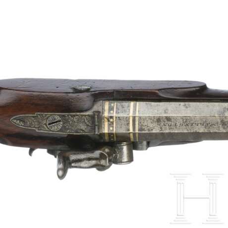 Ein Paar Perkussionspistolen im Kasten, England, um 1810 - photo 16