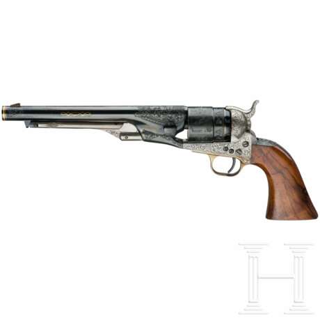 Perkussionsrevolver Colt Army 1860, hochwertiger, italienischer Nachbau, im Kasten, um 1975 - photo 3