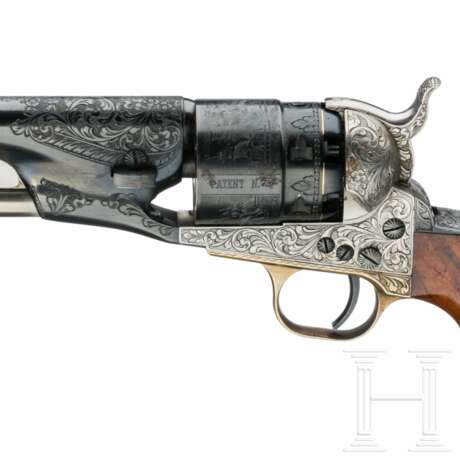 Perkussionsrevolver Colt Army 1860, hochwertiger, italienischer Nachbau, im Kasten, um 1975 - photo 5