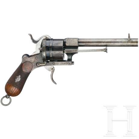 Stiftfeuer-Revolver, Heinrich Riffelmann in Solingen, um 1860 - Foto 1