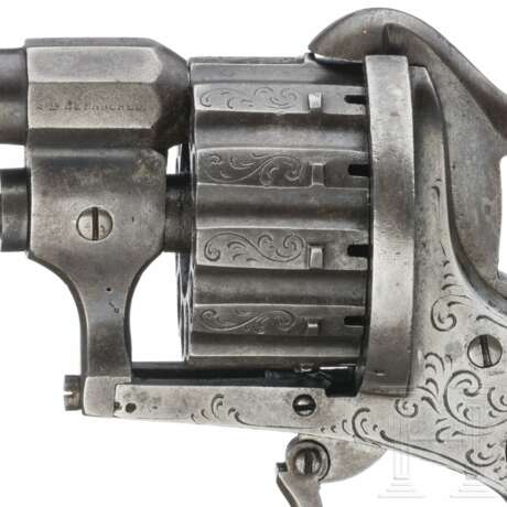 Zwölfschüssiger Stiftfeuer-Revolver, Heinrich Riffelmann in Solingen, um 1860 - photo 4