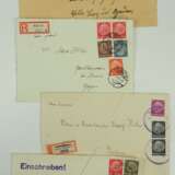 4 Briefumschäge - gelaufen - an den Führer und Reichskanzler Adolf Hitler. - фото 1