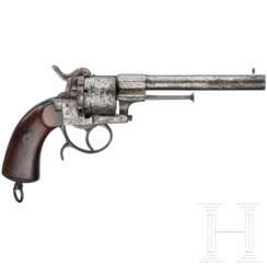 Stiftfeuerrevolver Peter Daniel Lüneschloss, Solingen, um 1870