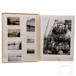Fotoalbum "Kriegserinnerungen" eines Offiziers der Besatzungstruppe in Norwegen