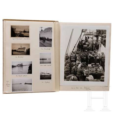 Fotoalbum "Kriegserinnerungen" eines Offiziers der Besatzungstruppe in Norwegen - фото 1